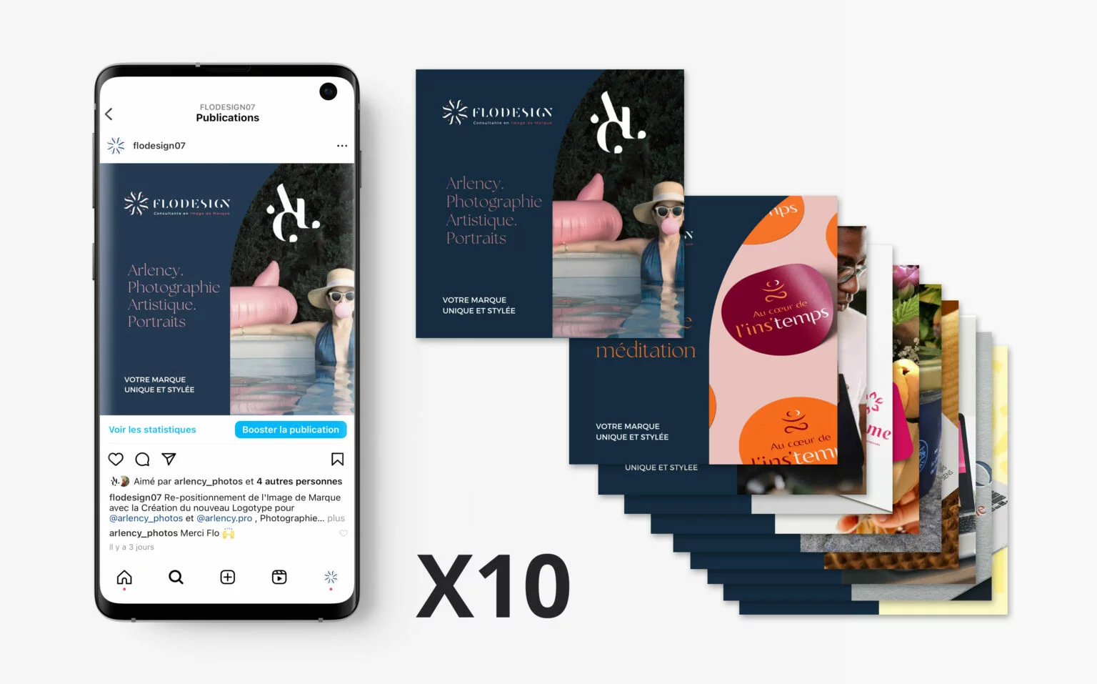Landing page creation